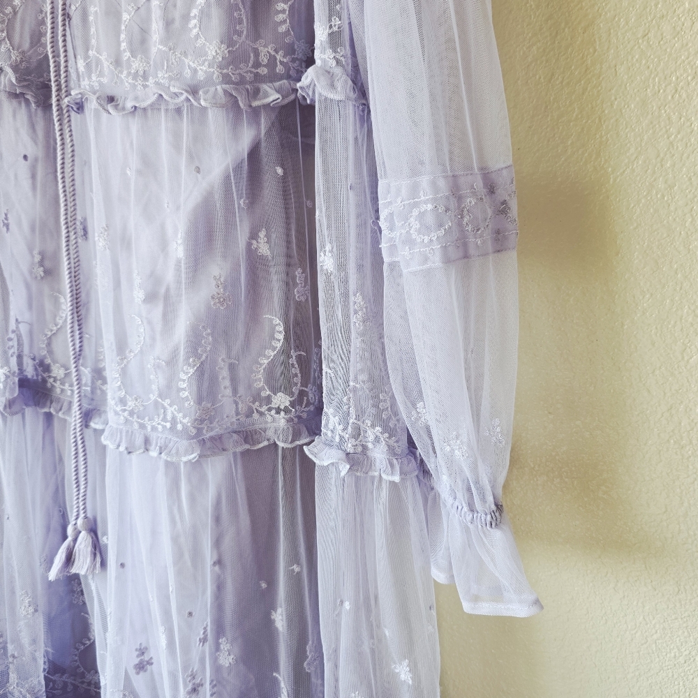 Free People Lavender Maxi Dress - Picture 10 of 16